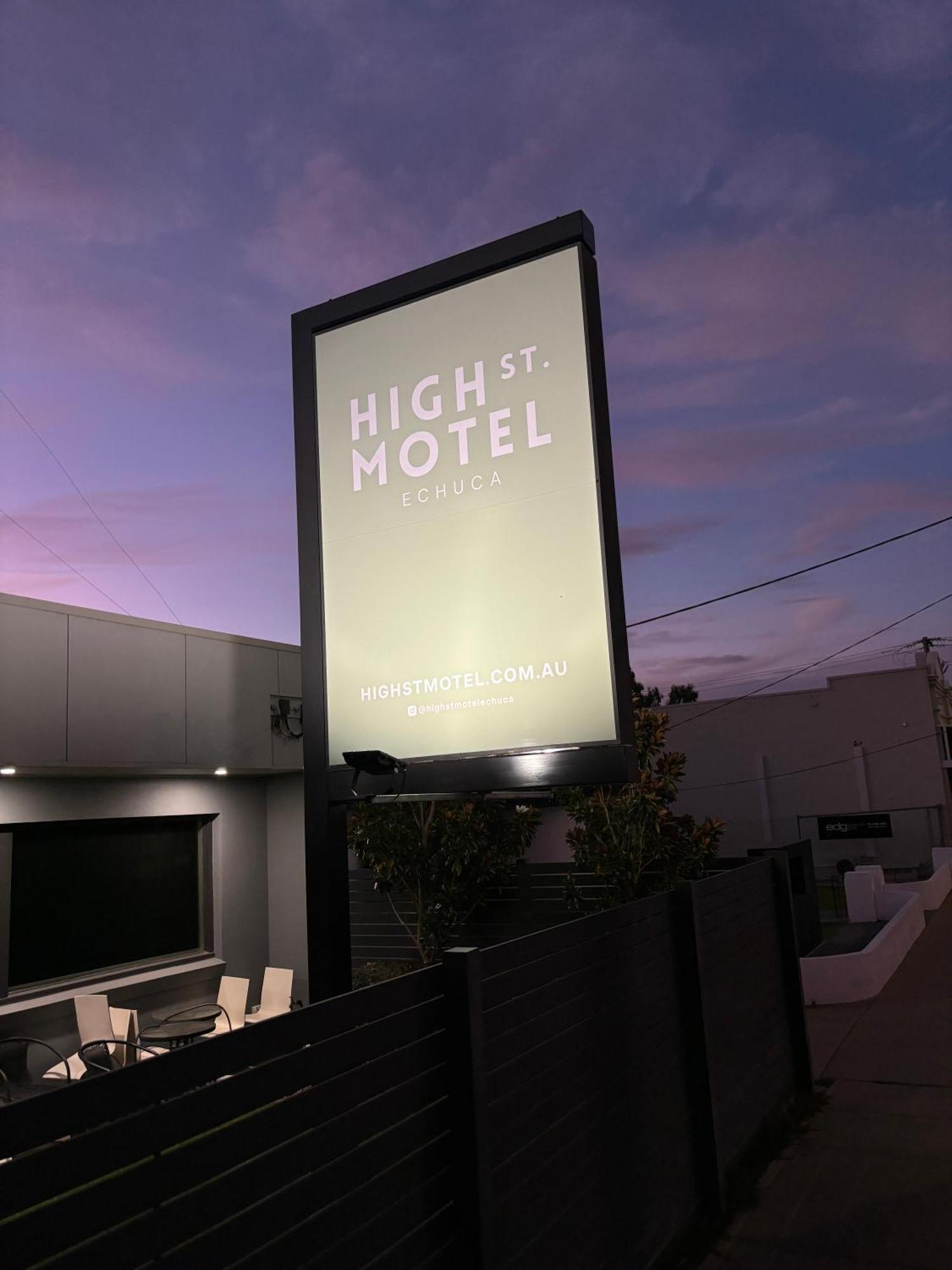 High Street Motel Echuca Dış mekan fotoğraf